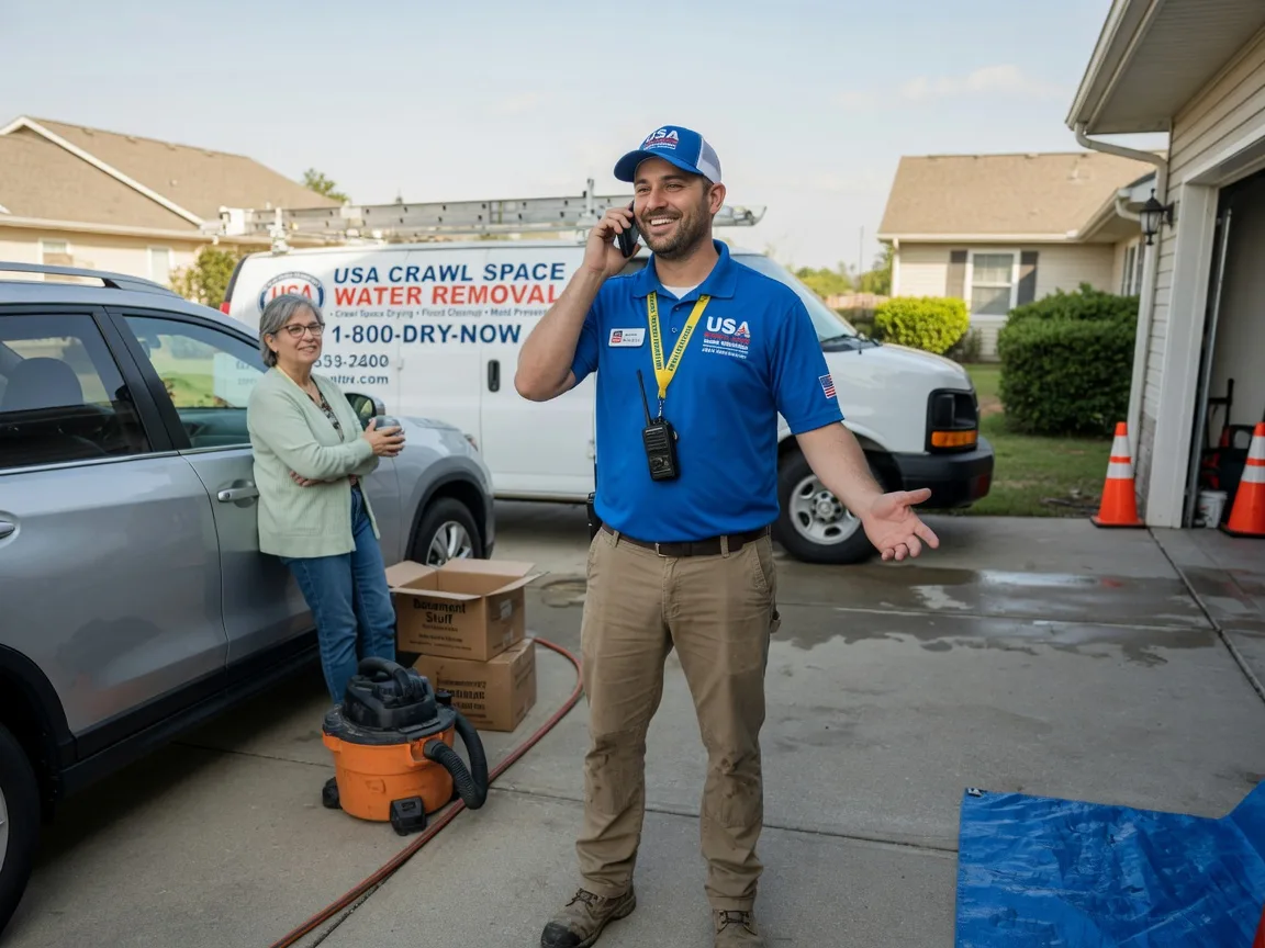 Crawl Space Water Removal Darling, MS FAQs